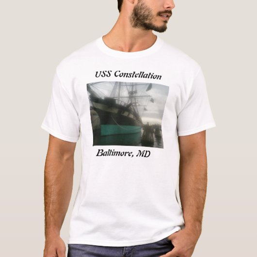 USS Constellation T-shirt (Voorkant)
