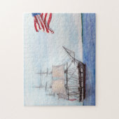 USS CONSTITUTIE LEGPUZZEL (Verticaal)