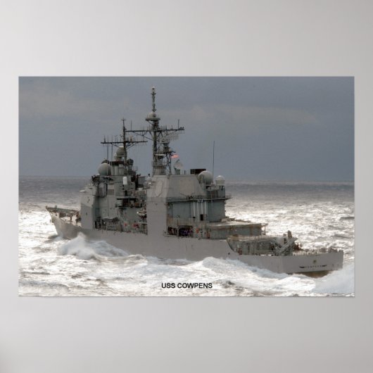 USS Cowpens Poster (Voorkant)