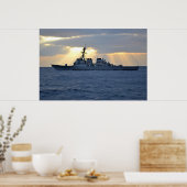 USS Curtis Wilbur (DDG 54) Poster (Keuken)