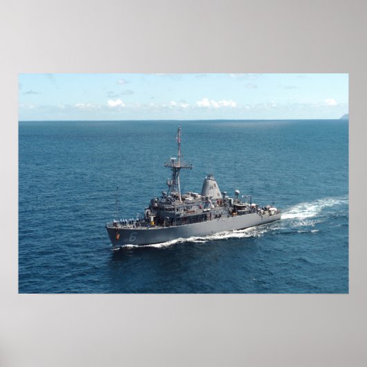 USS Devastator (MCM 6) Poster (Voorkant)