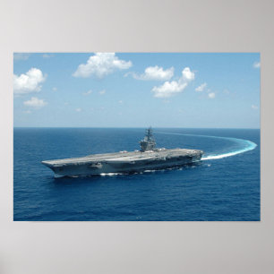 USS Dwight D. Eisenhower (CVN 69) Poster