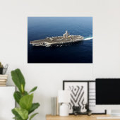 USS Dwight D. Eisenhower Poster (Thuiskantoor)