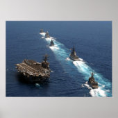 USS Dwight D. Eisenhower Poster (Voorkant)