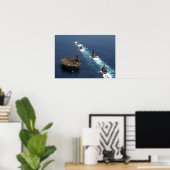 USS Dwight D. Eisenhower Poster (Thuiskantoor)