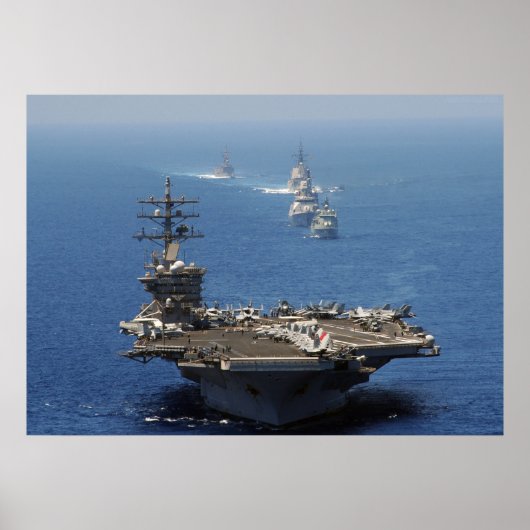 USS Dwight D. Eisenhower Poster (Voorkant)