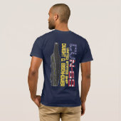 USS DWIGHT D. T-shirt EISENHOWER CVN-69 (Dos entier)