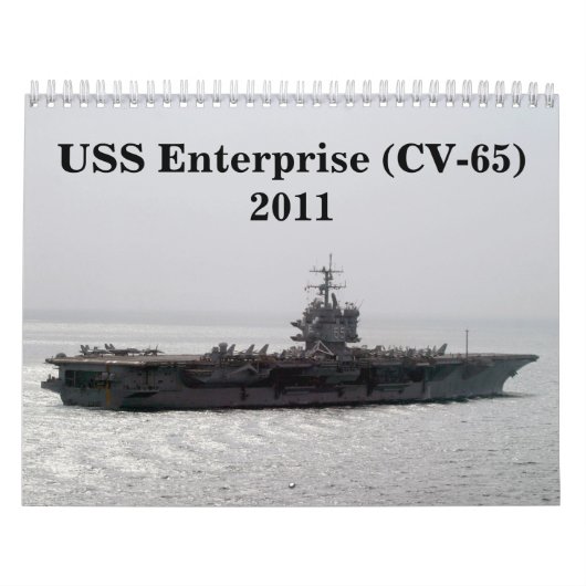 USS Enterprise 2011 Kalender (Hoes)