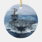 USS Enterprise Ceramic Ornament (Voorkant)