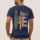 USS ENTERPRISE CVN-65 BIG E T-Shirt (Dos)