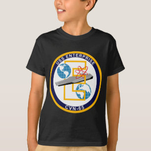 USS Enterprise - CVN 65 - "De grote E" T-shirt