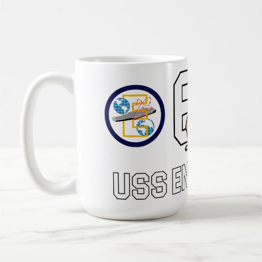 USS ENTERPRISE MUG LEGEND CVN-65 (Gauche)