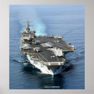 USS Enterprise Poster
