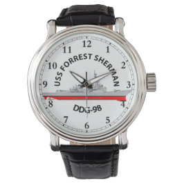 USS FORREST SHERMAN - DDG-98 - ARLEIGH BURKE HORLOGE