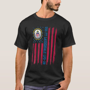 USS Ft Lauderdale LPD-28 Amphibious Transport Dock T-shirt