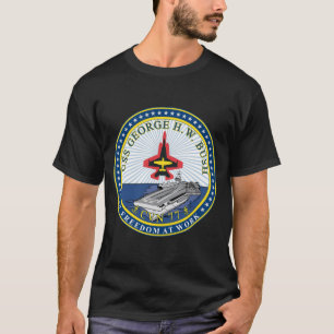 USS George H.W. Struik (CVN-77) T-shirt