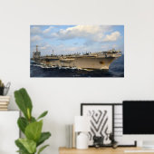 USS George Washington (CVN 73) Poster (Thuiskantoor)