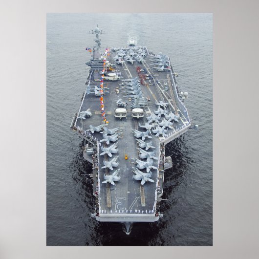 USS George Washington (CVN 73) Poster (Voorkant)