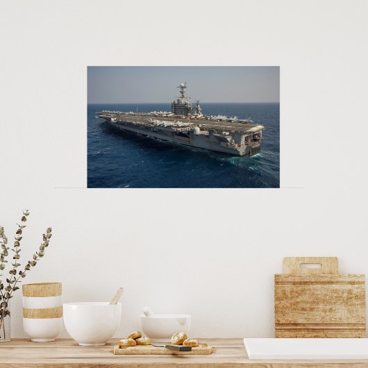 USS George Washington (CVN 73) Poster (Keuken)