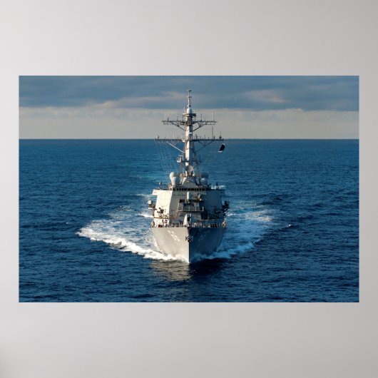 USS Gonzalez (DDG 66) Poster (Voorkant)