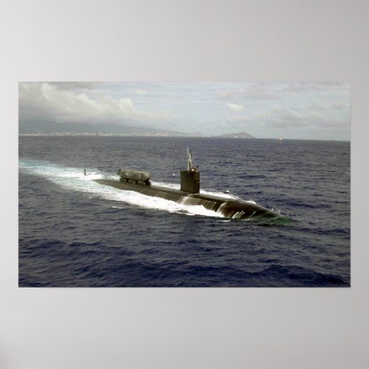 USS Greenville (SSN 772) Poster (Voorkant)