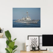 USS Gridley (DDG 101) Poster (Thuiskantoor)
