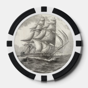 USS-grondwet Pokerchips