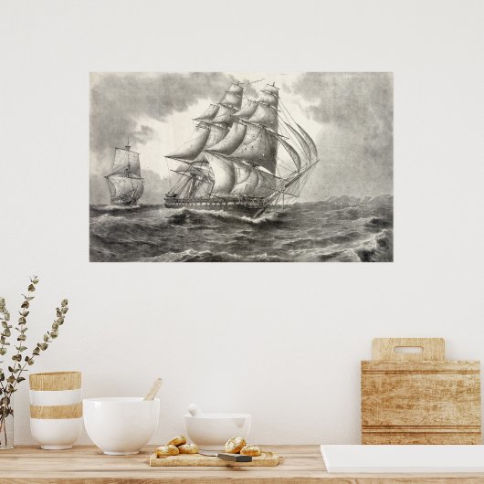 USS-grondwet Poster (Keuken)