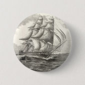 USS-grondwet Ronde Button 5,7 Cm (Voorkant)