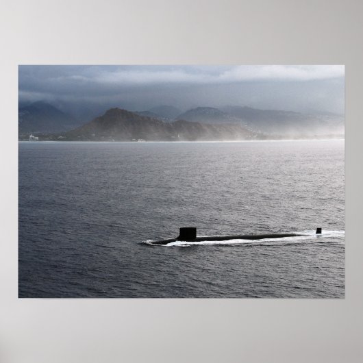USS Hawaii (SSN 776) Poster (Voorkant)