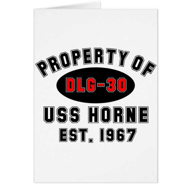 USS Horne DLG-30 (Devant)