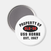 USS Horne DLG-30 Magneet (Voorkant / Achterkant)