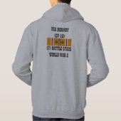 USS HORNET (CV-12) HOODIE (Achterkant)