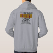 USS IDAHO (BB-42) HOODIE (Achterkant)