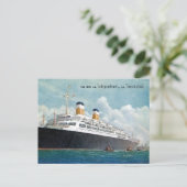 USS Independence & SS-grondwet  Briefkaart (Staand voorkant)