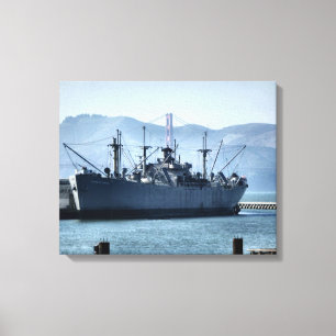 USS Jeremiah O'Brien Canvas Afdruk