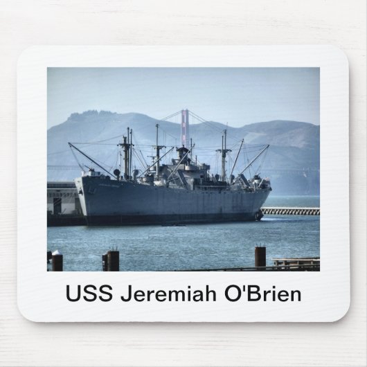 USS Jeremiah O'Brien Muismat (Voorkant)