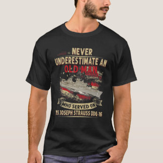 USS Joseph Strauss DDG-16 Veteraan van de Destroye T-shirt
