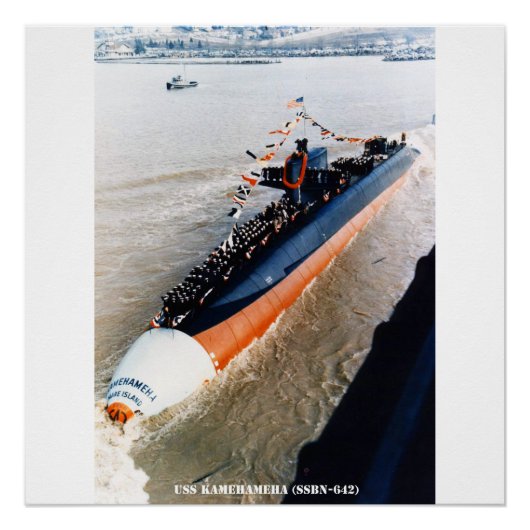USS KAMEHAMEHA PERFECT POSTER (Voorkant)