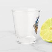 USS KAT HAWK CV-63 1961-2009 SHOT GLASS SHOT GLAS (Links)