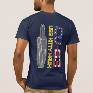 USS KAT HAWK CV-63 T-Shirt
