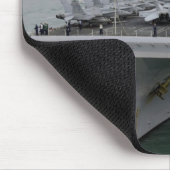 USS KAT HAWK vliegtuig carrier mousepad Muismat (Hoek)
