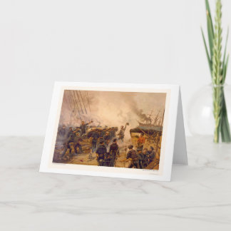USS Kearsarge daalt CSS Alabama in 1864 Kaart