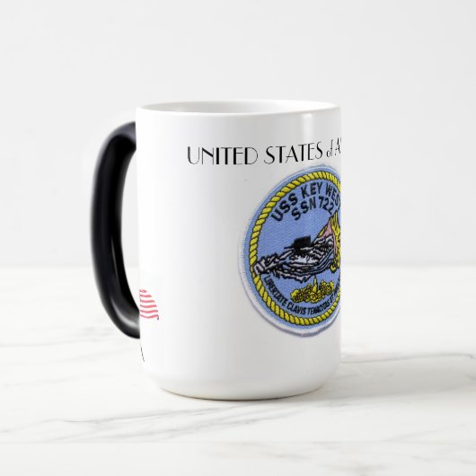 USS Key West SSN-722   Mug (Devant gauche)