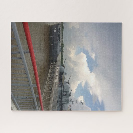 USS KIDD Jigsaw Puzzle (Horizontal)