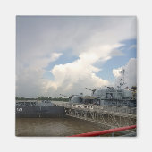 USS KIDD Magnet (Devant)