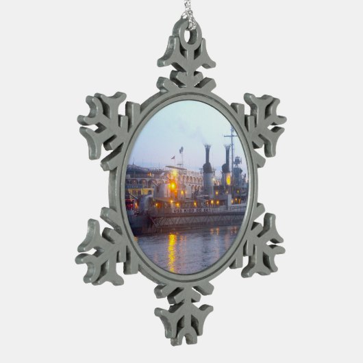 USS KIDD TIN SNEEUWVLOK ORNAMENT (Links)