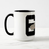 USS KITTY HAWK 63 Mug (Gauche)