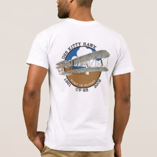USS KITTY HAWK CV-63 1961-2009 T-SHIRT