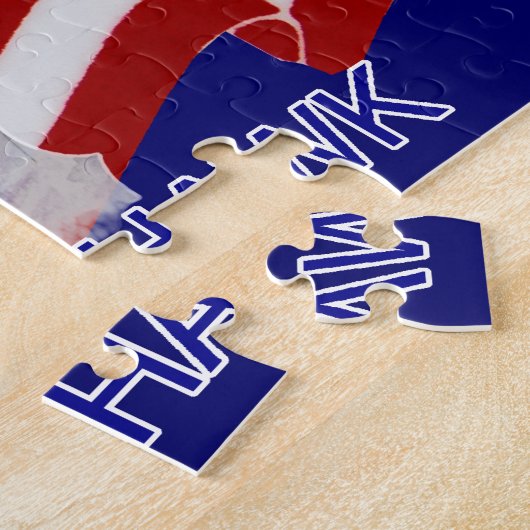 USS Kitty Hawk CV-63 Puzzle (Côté)